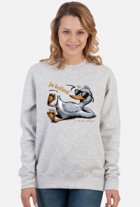 Bluza damska bez kaptura Kaczor