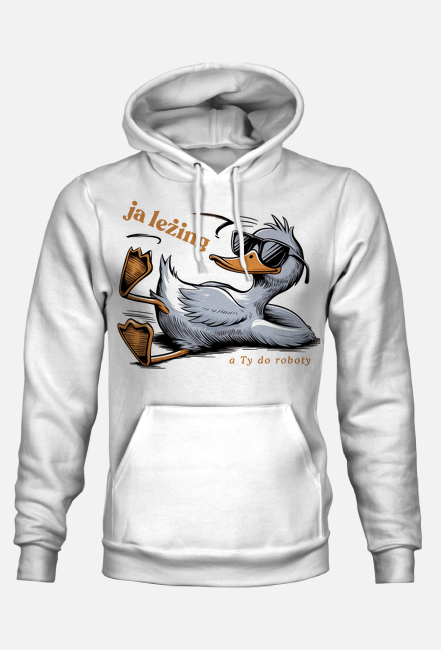 Bluza męska z kapturem Kaczor