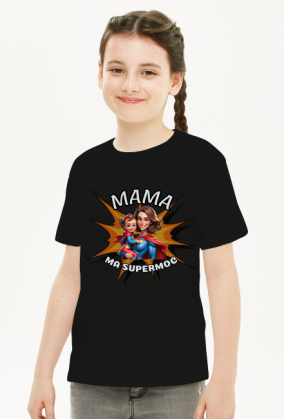 Koszulka dziewczęca Mama