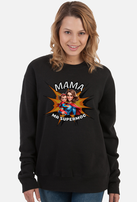 Bluza damska bez kaptura Mama