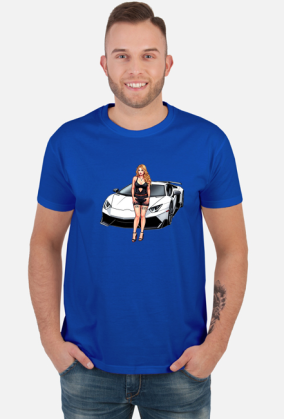 Fast Girl Hot Car
