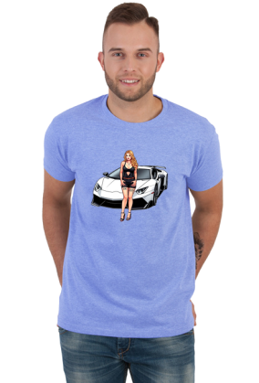 Fast Girl Hot Car