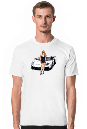 Fast Girl Hot Car