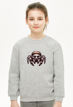 Bluza pająk słodki skakun UNISEX