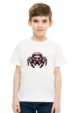 T-shirt bluzka pająk słodki skakun UNISEX