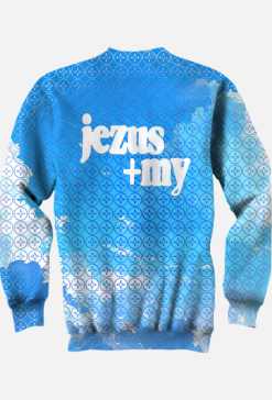 Bluza Parafialna Łacina Jezus + My Niebiańska