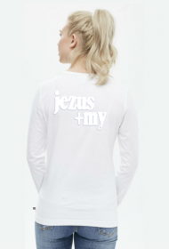 Bluza Parafialna Łacina Jezus + My damska