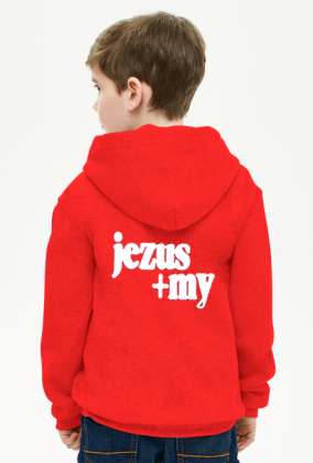 Bluza Parafialna Łacina Jezus + My