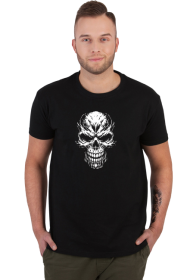 Skull 2 white - Czacha