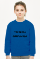 Bluza testerka z napisem