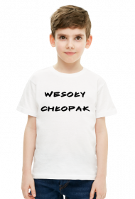 Koszulka chłopięca wesoły