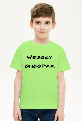 Koszulka chłopięca wesoły