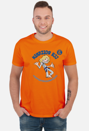 KindziorBjj Cegiełka Niebieski Napis