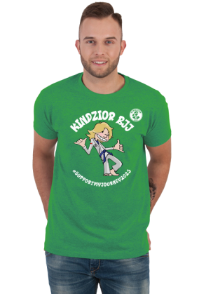 KindziorBjj Cegiełka Biały Napis