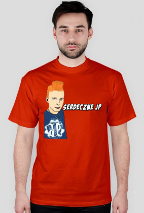 Koszulka Serdeczne JP (rudy)