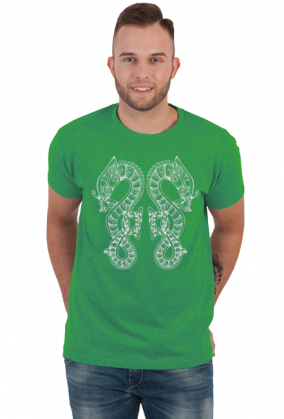 Koszulka Lustro Jormunganda_n, T-shirt Jormungand mirror_n