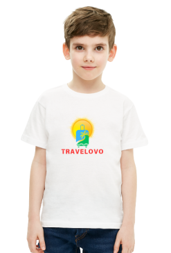 T-shirt TRAVELOVO chłopięcy