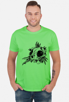 Koszulka Kocia czaszka, T-shirt Kitten skull