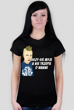 Koszulka Damska - Uszy się myje