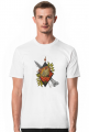 Koszulka Słowik na jarzębinie, T-shirt Nightingale on the rowan tree