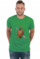 Koszulka Słowik na jarzębinie, T-shirt Nightingale on the rowan tree