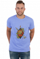 Koszulka Słowik na jarzębinie, T-shirt Nightingale on the rowan tree