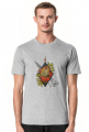 Koszulka Słowik na jarzębinie, T-shirt Nightingale on the rowan tree