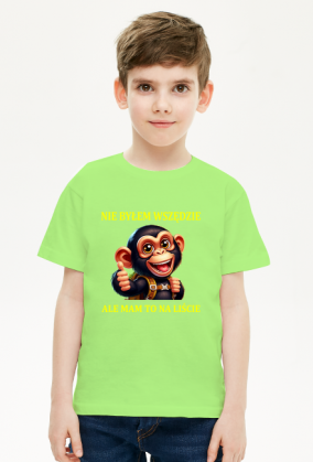 T-shirt NIE BYŁEM WSZĘDZIE chłopięcy