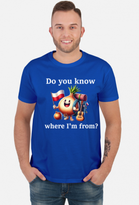T-shirt WHERE I'M FROM męski