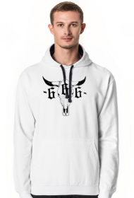 Bluza z kapturem Byk666,  Hoodie Bull666