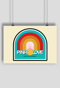 Pinholove plakat retro