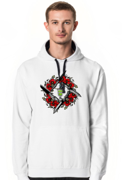 Bluza z kapturem Apocalyptyc decadence, Hoodie Apokaliptyczna dekadencja