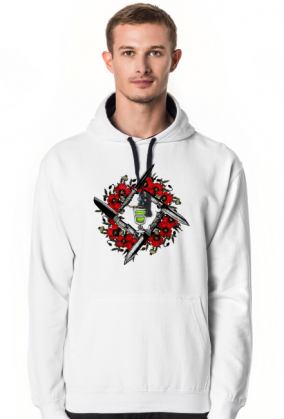 Bluza z kapturem Apocalyptyc decadence, Hoodie Apokaliptyczna dekadencja