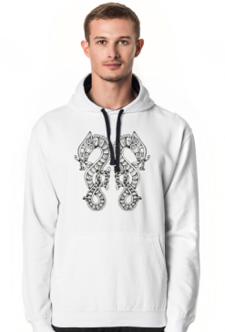 Bluza z kapturem Lustro Jormunganda, Hoodie Jormungand mirror