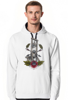 Bluza z kapturem Gilotyna, Hoodie Guillotine