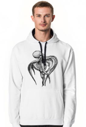 Bluza z kapturem Ośmiornica, Hoodie Octopus