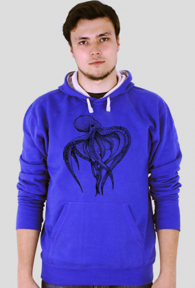 Bluza z kapturem Ośmiornica, Hoodie Octopus