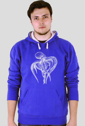 Bluza z kapturem Ośmiornica, Hoodie Octopus