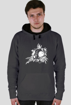 Bluza z kapturem Kocia czaszka_n, Hoodie Kitten skull_n