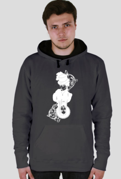 Bluza z kapturem Dama i wdowa_n, Hoodie Lady and widow_n