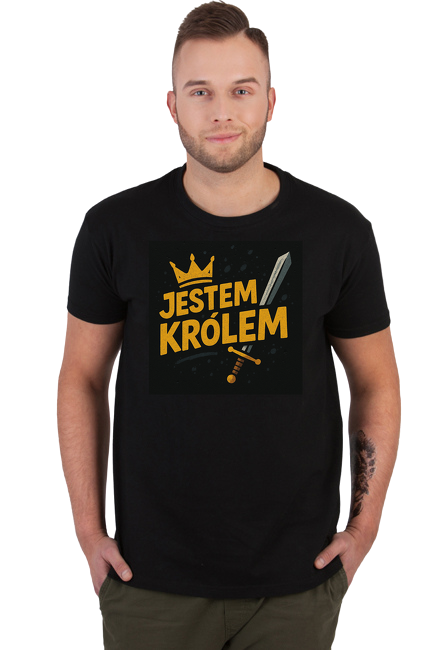 Koszulka ,,jestem królem"