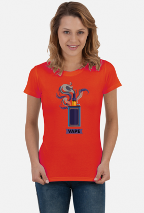 E-Papieros vape box - fiolet | T-shirt Woman
