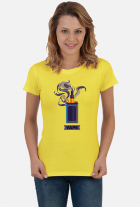 E-Papieros vape box - fiolet | T-shirt Woman
