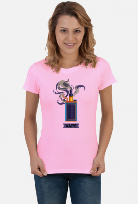 E-Papieros vape box - fiolet | T-shirt Woman