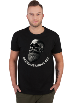 Koszulka męska Beardosaurus Rex