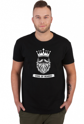 Koszulka męska King of beards