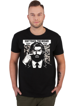 Koszulka męska Don’t Touch the Beard