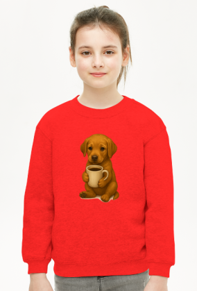 bluza dziecęca z psem