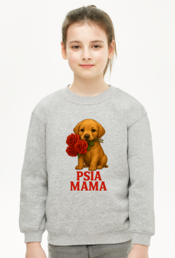 bluza dziecęca z psem
