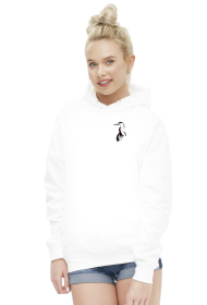 Bluza z grafiką czapli